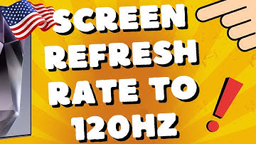 how to change the screen refresh rate to 120hz Samsung Galaxy S24 plus ULTRA S25