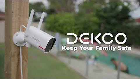 DEKCO DC4L Outdoor Security Cameras