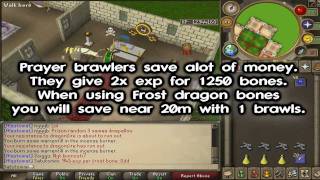 Runescape - Prayer guide - Gilded altar , over 1m exp / H
