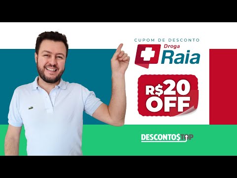 CUPOM DE DESCONTO DROGA RAIA 2022 - R$20 OFF + BÔNUS DE ATÉ R$1.000 OFF EM  CÓDIGOS PROMOCIONAIS 