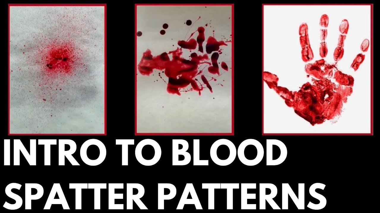 Intro to Blood Spatter Patterns [EP. 12, PT. 1] - YouTube