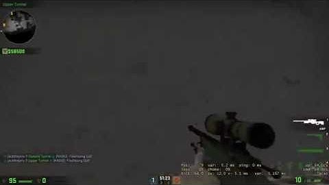 Dust 2 | double flash into b site from tunnels