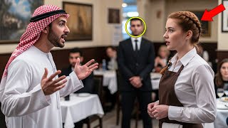Furious Arab Billionaire Was Leaving — Until the Waitress Fluent Arabic Made Him Freeze
