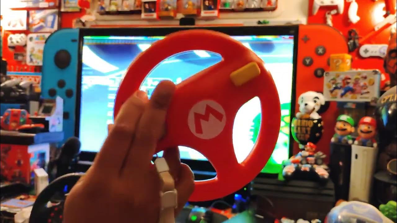 "MARIO KART WII!" 2022 WITH THE MARIO WIRELESS WHEEL VIA NUNCHUCK! TEAM