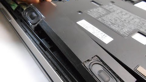 Replacing Speakers of Hp Elitebook 8470p