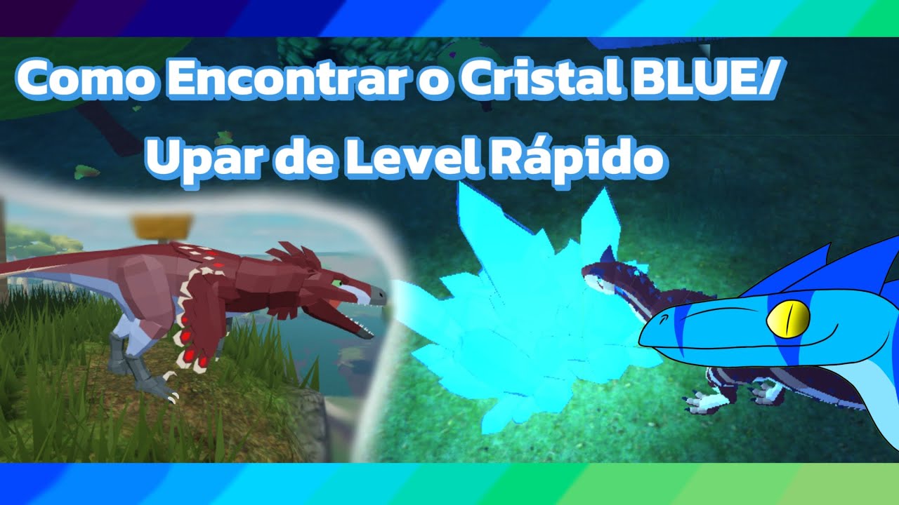 Como Encontrar o Crystal BLUE/Upar de Level Rápido | Pré-história (Roblox) - berg12