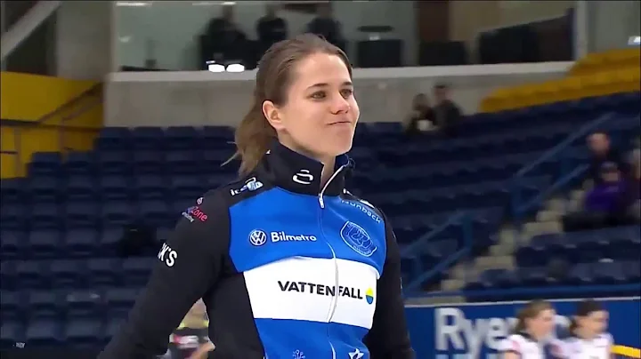 Timeout! Ben Hebert coaches Team Scheidegger again...