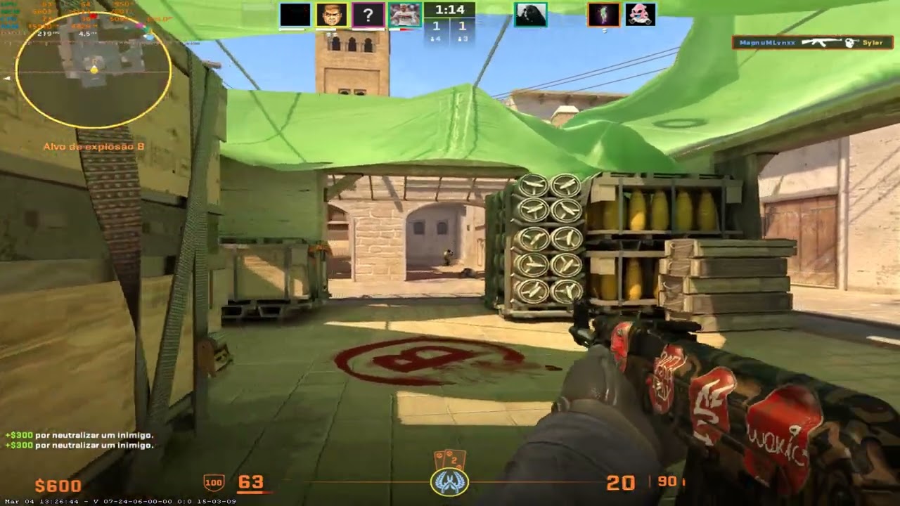 CS2 -MagnuMLynxx (4k round forçado CT Mirage - Scoult na lata)