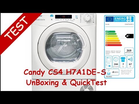 Candy CS4 H7A1DE-S | Hőszivattyús Szárítógép | Heat Pupmp Tumble Dryer