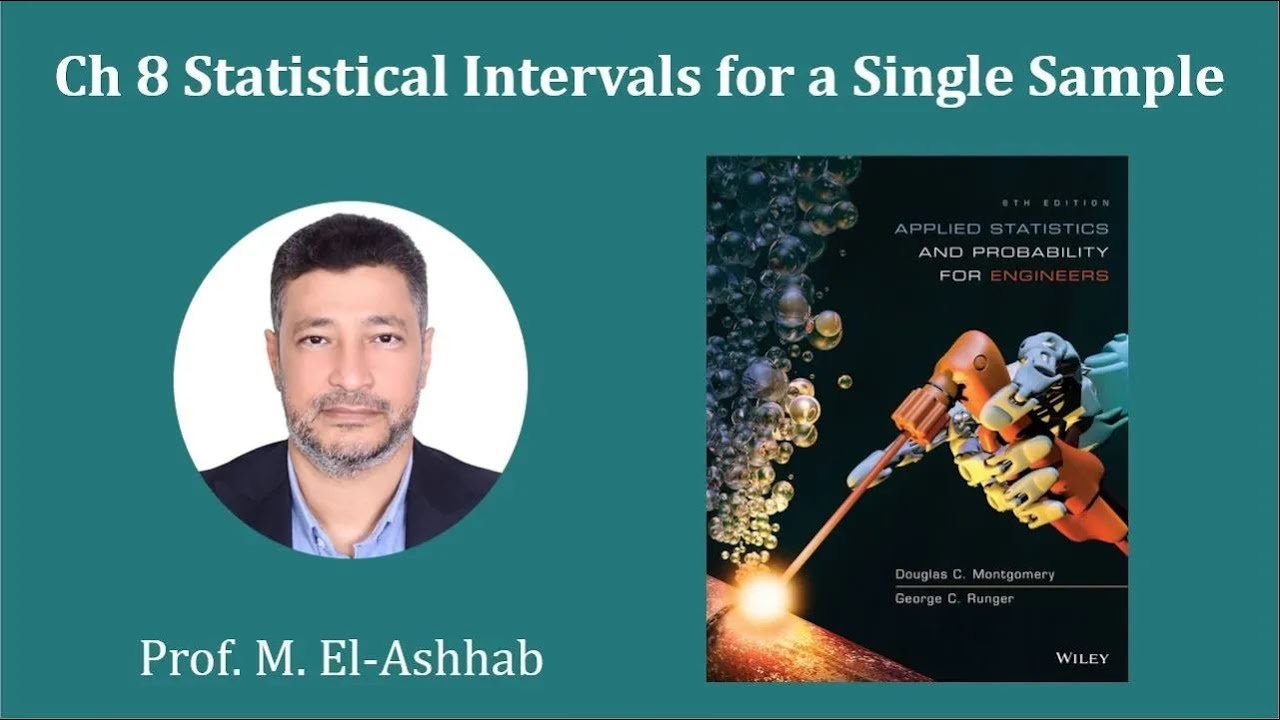 Ch-8-2 Statistical Intervals for a Single Sample - YouTube