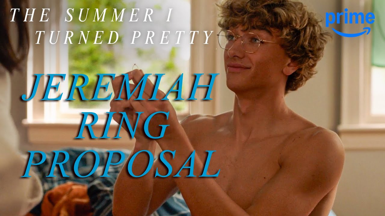 Jeremiah Surprises Belly With A Ring | The Summer I Turned Pretty | Prime Video