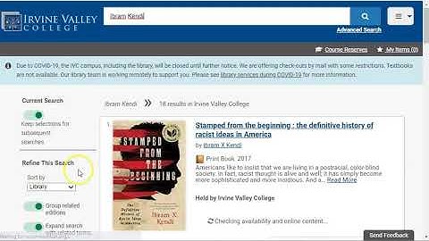 Placing a Request for Library Material