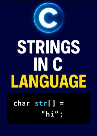 Strings in C language 30 Sec ! #clanguage #codding #shorts - YouTube