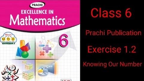 Class 6|| Prachi Publication|| Exercise 1.2|| Knowing Our Number||