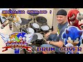 Sonic the hedgehog 2 game medley drum cover  throwback drummer