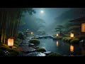 Calm and Relaxing Music for Sleep with Cicada and Soft Rain Sounds | Shakuhachi | Koto Vol. 186