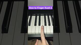 How do you Finger Rush E  Ill teach you