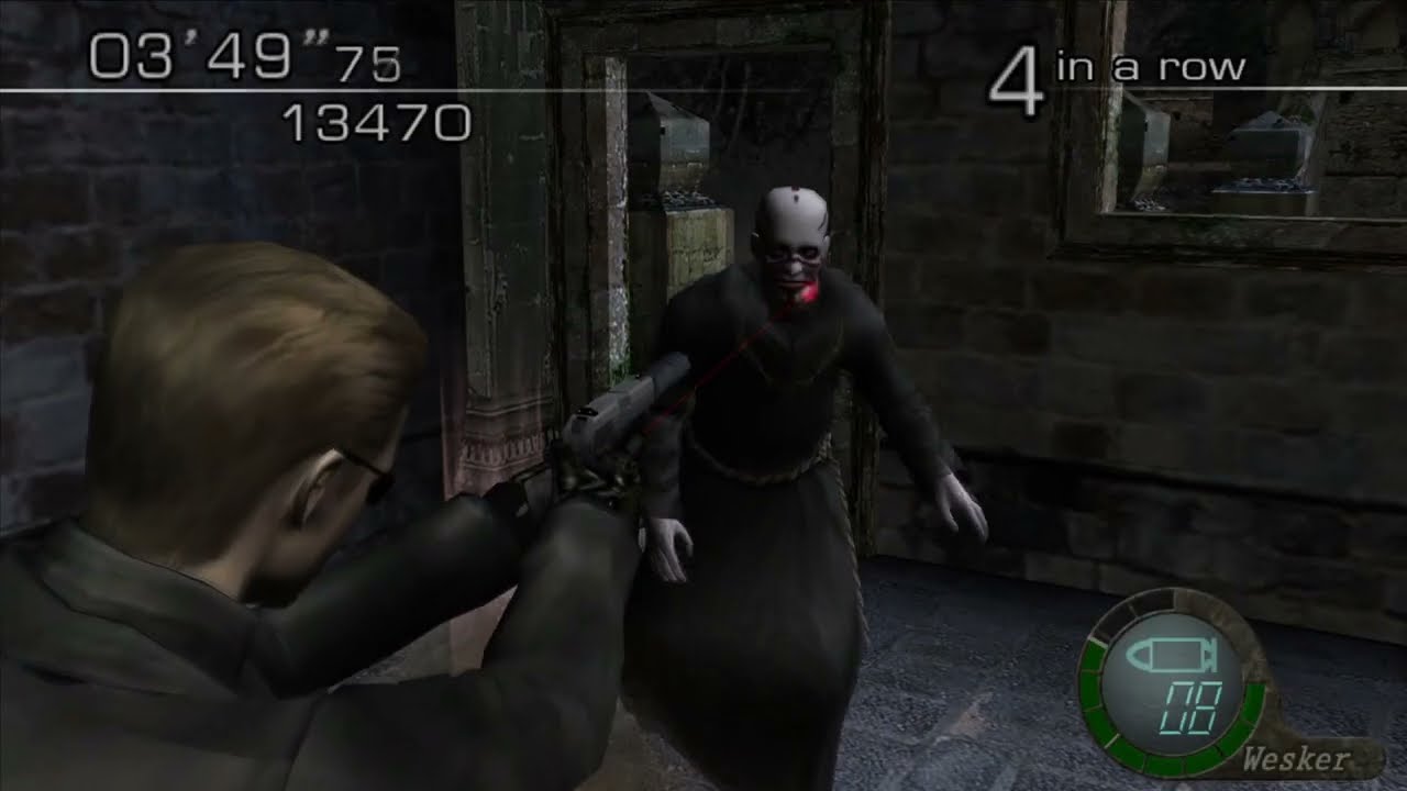 Resident Evil 4 Mercenaries Wesker-Castle 114570 Score