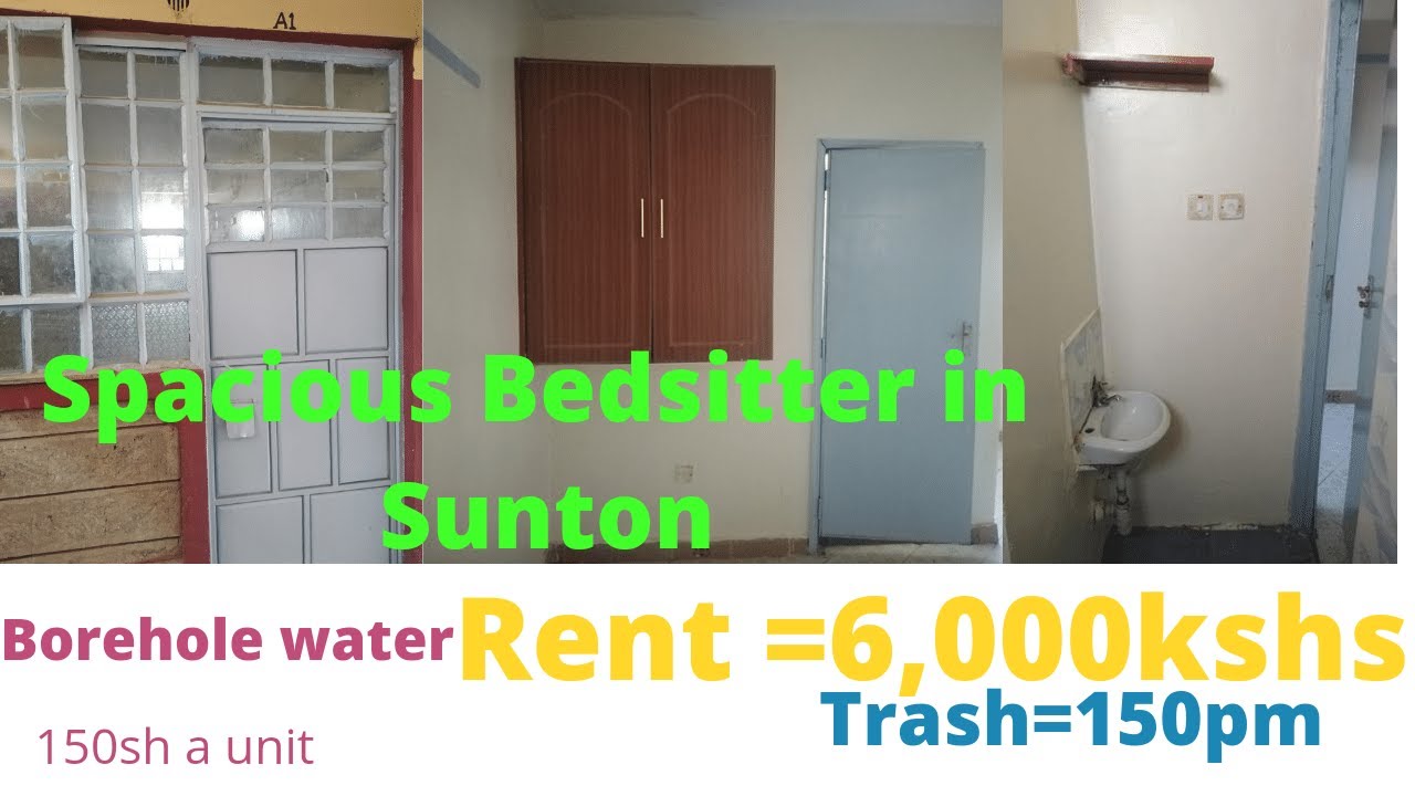 SPACIOUS BEDSITTER IN SUNTON, KASARANI FOR 6,000KSHS.#HOUSEHUNTING#BEDSITTER#NAIROBI#KASARANI