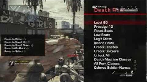 Call of Duty: GHOSTS All Client Mod Menu Online [PS3]