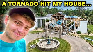a tornado hit my house