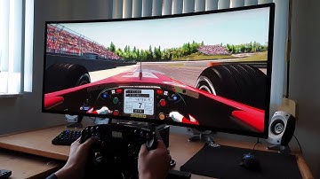 rFactor 2 21:9 Ultra Wide Ferrari F2004 @ Barcelona 4K 60fps