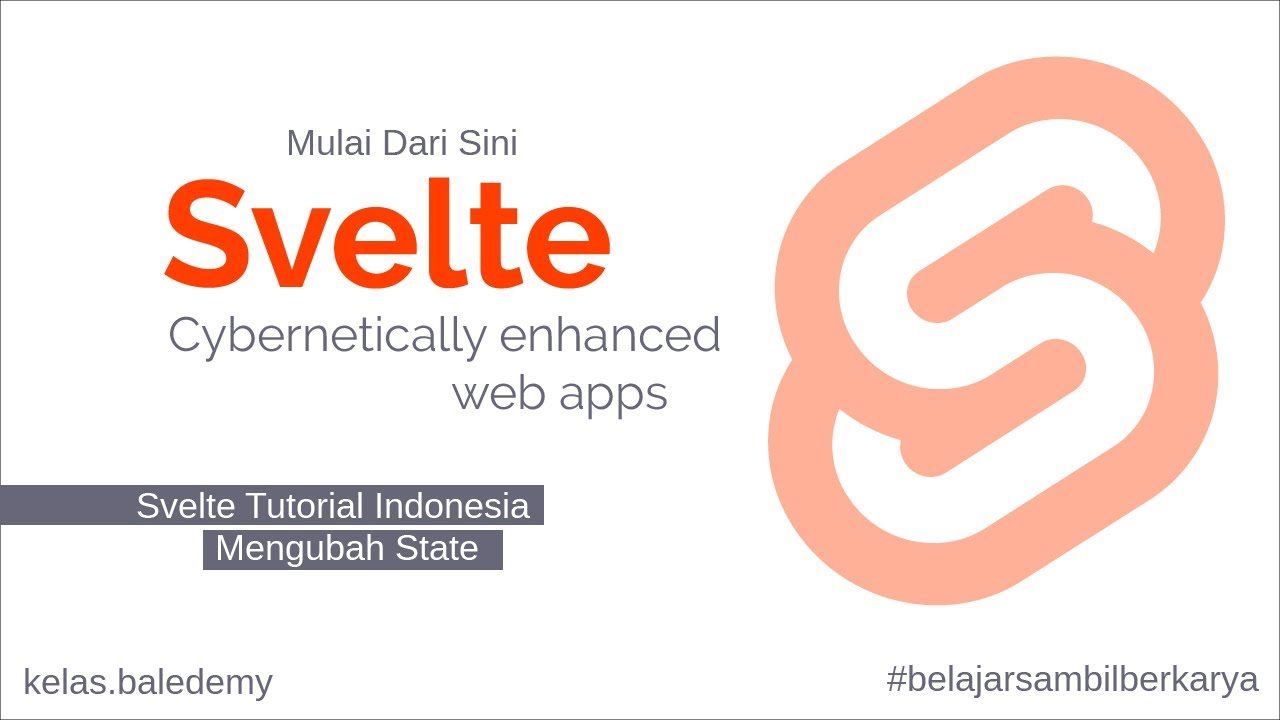 Belajar Basic Svelte #6 - Mengubah Data - YouTube