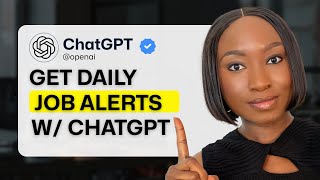 The QUICKEST Way to Automate Your Job Search with ChatGPT Tasks screenshot 5
