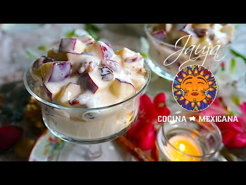 Ensalada de Manzana Navideña