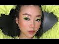 NEON GREEN MAKEUP TUTORIAL