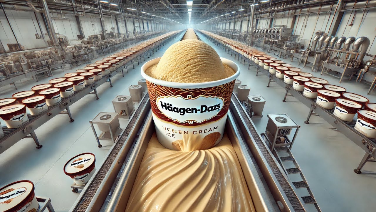Les Secrets de Häagen-Dazs : Comment Est Fabriquée Leur Crème Glacée de Luxe ?