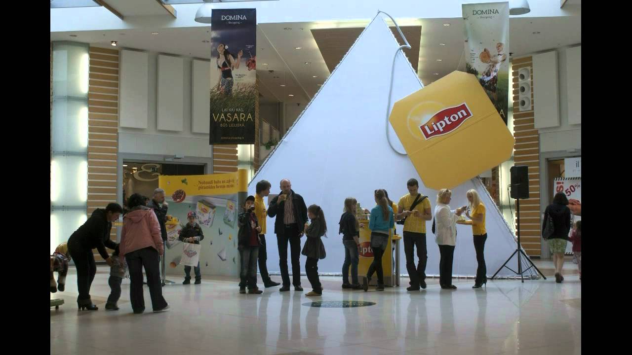 Lipton Green White Tea Campaign Tea Tastings In Baltic Shopping