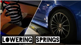 MITSUBISHI LANCER - LOWERING SPRINGS by JustRandom Cars&Urbex 14,601 views 4 years ago 8 minutes, 21 seconds