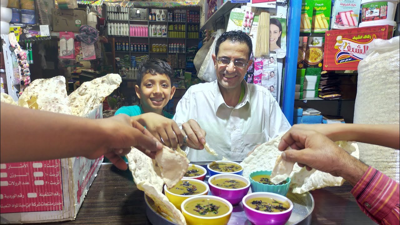 شوفت البصاره بالعيش الفلاحى 🤔