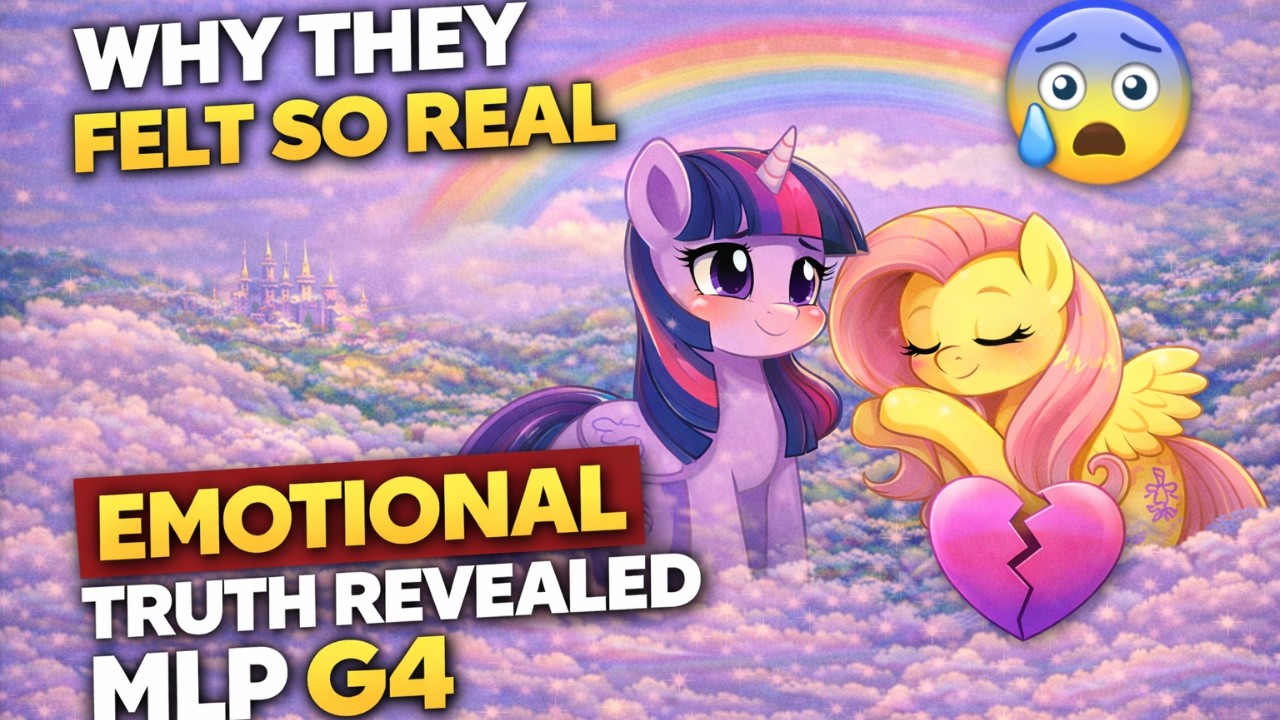 Почему персонажи My Little Pony G4 казались эмоционально реальными 😢 | Подробный анализ