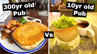 Pie & Mash from OLDEST vs NEWEST Pub - Who wins?