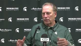 Tom Izzo says Max Christie is most mature MSU freshman since Gary Harris (before Michigan game)