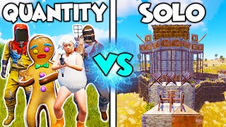Can 4 Players Raid the BEST SOLO PLAYERS in RUST? - Rust