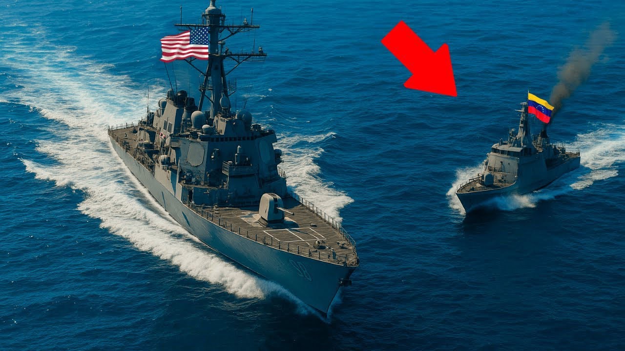 Venezuela fordert US-Kriegsschiff heraus – und dann passiert DAS...