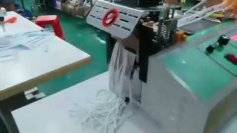 Face Mask Earloop Cutting Machine For Tape Cutting