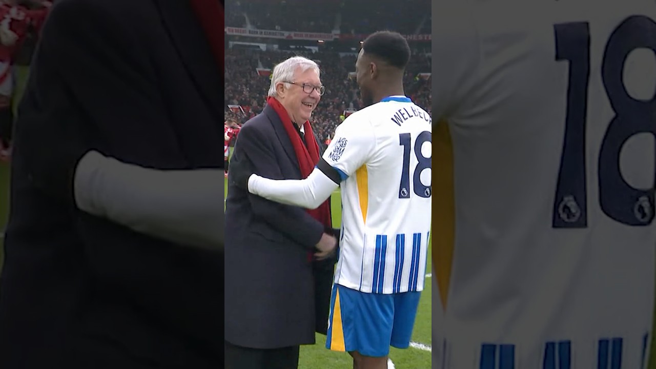 Welbeck and Sir Alex Ferguson Reunited 🤗 
