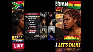 Conversation continues, South h Africa, Nigeria, part 8