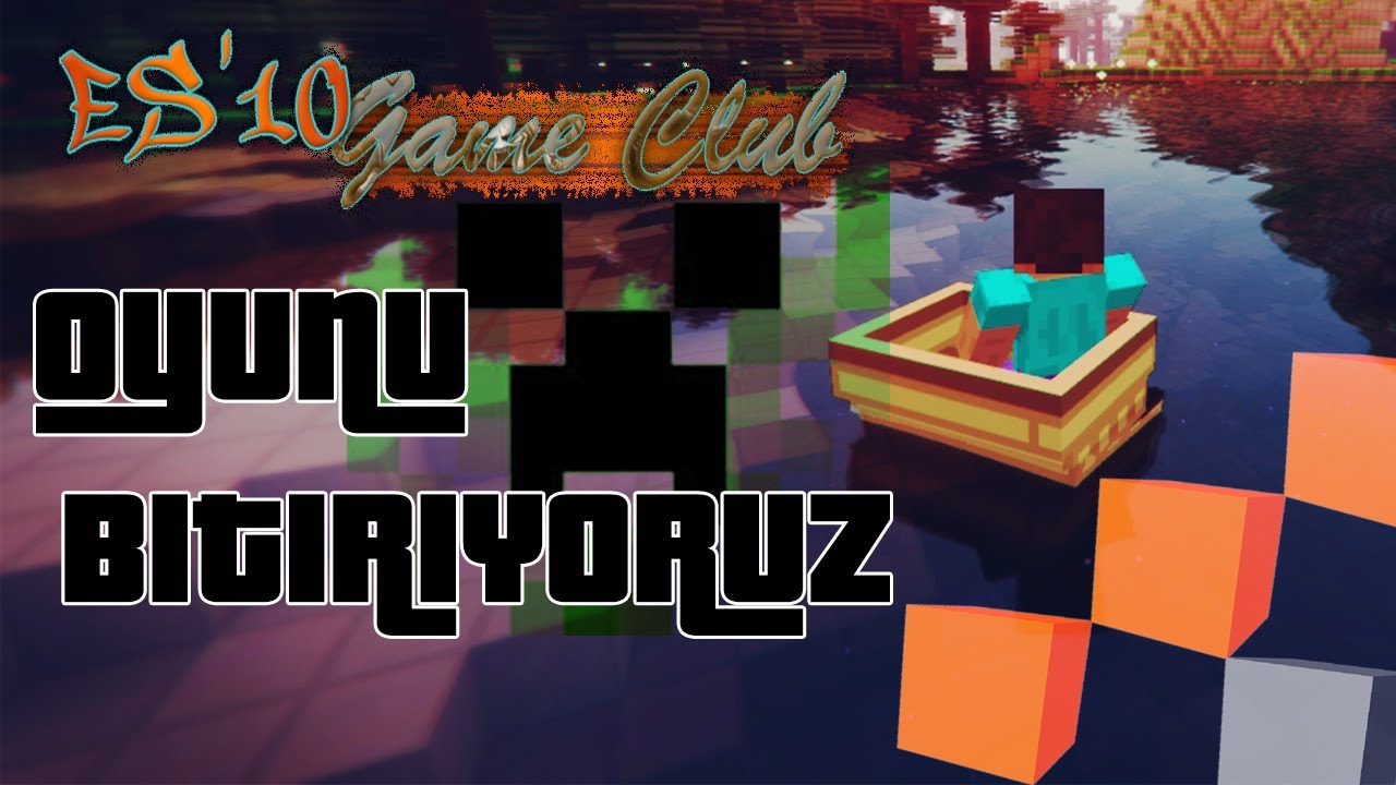 TÜRKÇE MİNECRAFT SEZON 2 BÖLÜM -1  OYUNU BİTİRİYORUZ 