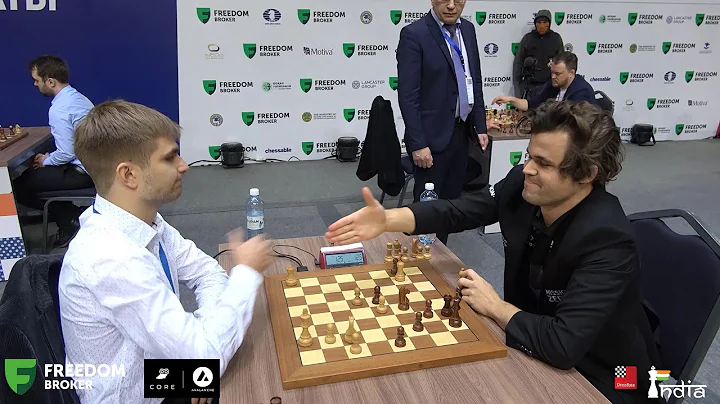 The way in which Magnus Carlsen resigns this game ...