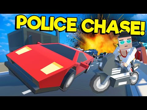 Lamborghini Highway Heist & Police Chase! - Tiny Town VR Gameplay - Valve Index VR Game