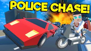 Lamborghini Highway Heist & Police Chase!  Tiny Town VR Gameplay  Valve Index VR Game