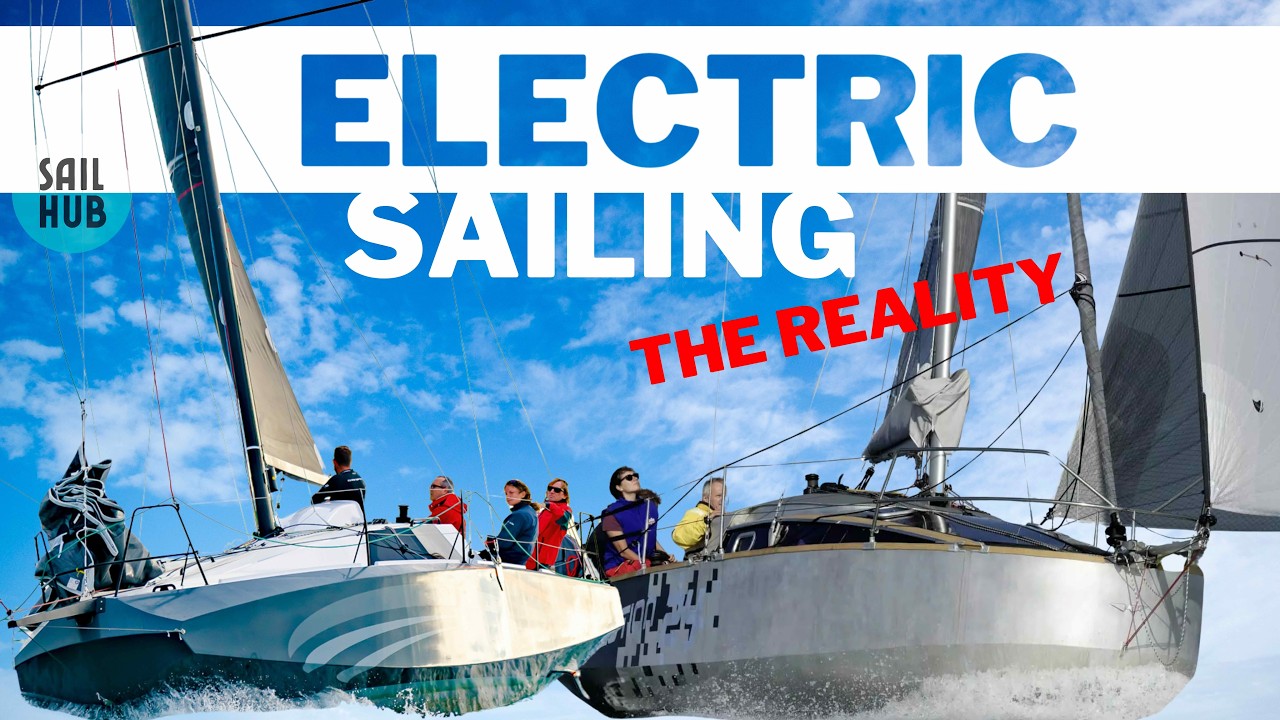 ⁣The truth behind electric sailboats and hull designs