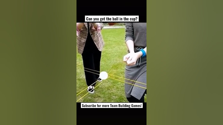 Get the ball in the cup 🏐Great Team Building Game! #teambuilding #teambuildinggame #teamgames