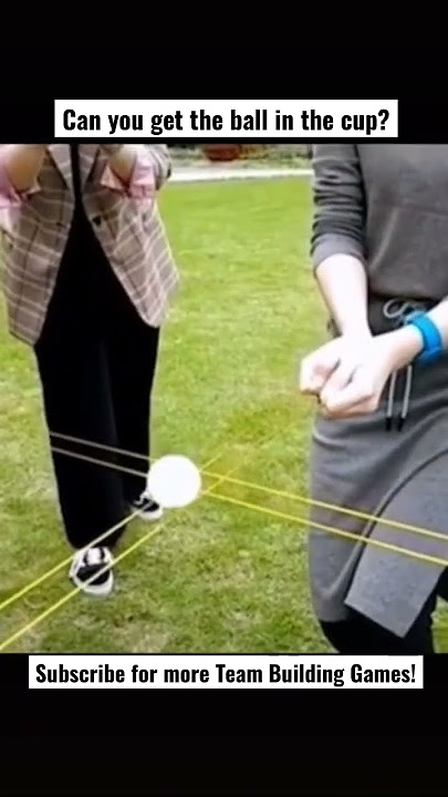 Download lagu Get the ball in the cup ๐Great Team Building Game! #teambuilding #teambuildinggame #teamgames