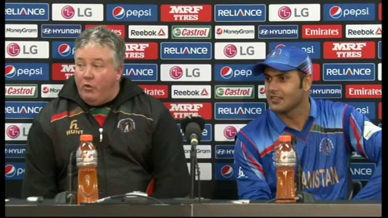 Live Post-Match Press Conference England v Afghanistan, Sydney